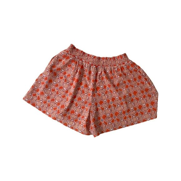 Alice + Olivia Orange Printed Shorts Size S / PAN - Picture 2 of 3